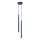 PASTELO hanglamp aan snoer 2xG9/8W/230V blauw