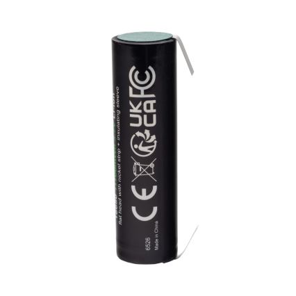 PATONA - Accu 18650 Li-lon 3000mAh PREMIUM 3,7V met stripklemmen voor solderen