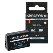 PATONA - Accu Canon LP-E17 1050mAh Li-Ion Platinum Gedecodeerd