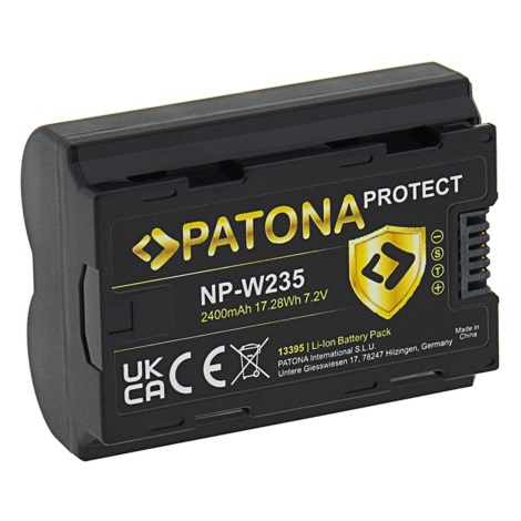PATONA - Accu Fuji NP-W235 2250mAh Li-Ion 7,2V Protect X-T4