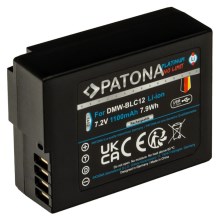 PATONA - Accu Panasonic DMW-BLC12 1100mAh Li-Ion Platinum USB-C opladen