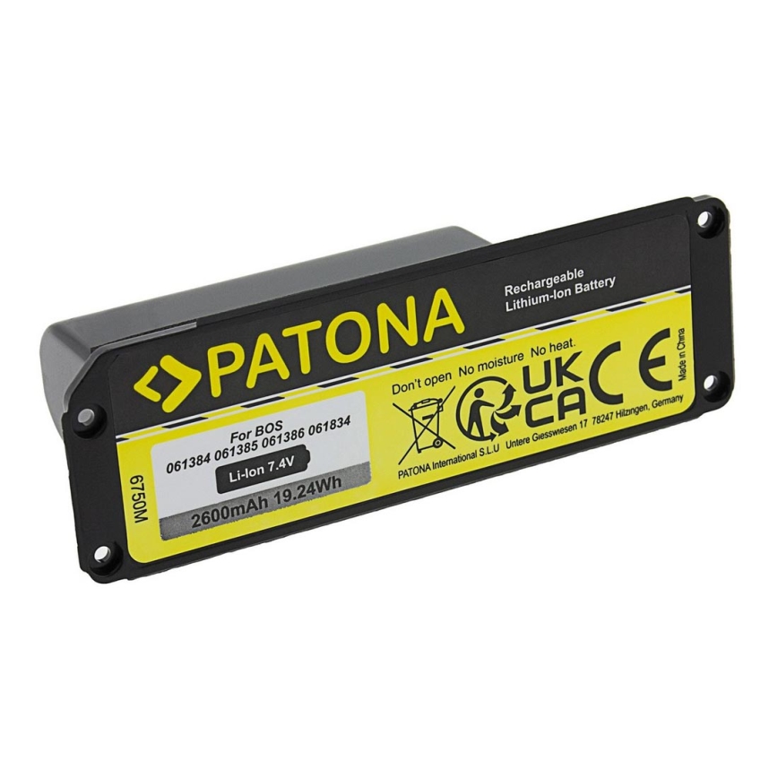 PATONA - Accu voor BOSE Soundlink Mini 1 2600mAh 7,4V Li-lon + tools