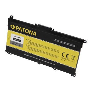 PATONA - Accu voor HP Pavilion X360 14-BA serie 3400mAh Li-Pol 11,55V BK03 / BK03XL