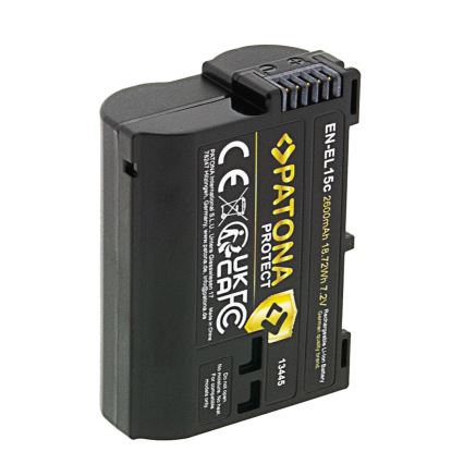 PATONA - Accu voor Nikon EN-EL15C 2600mAh Li-Ion Protect