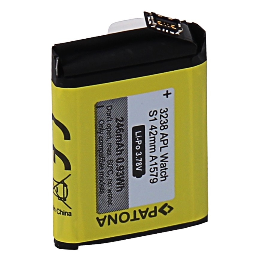 PATONA - Apple Watch batterij 1 246mAh A1579 42 mm