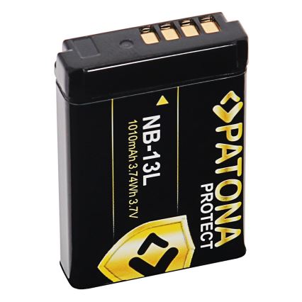 PATONA - Batterie Canon NB-13L 1010mAh Li-Ion Protect