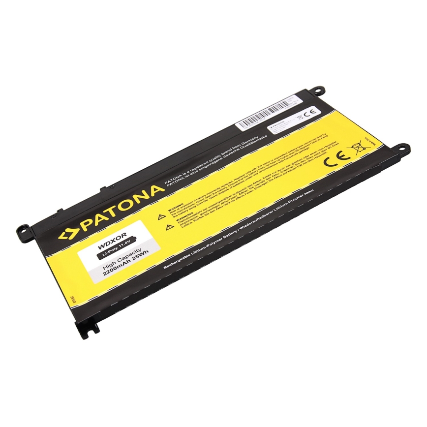 PATONA - Batterie DELL INSPIRON 15 5565 2200mAh Li-Pol 11.4V WDXOR