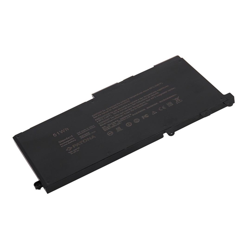 PATONA - Batterie DELL Latitude 5280/5480/5590 4474mAh Li-lon 11,4V 93FTF