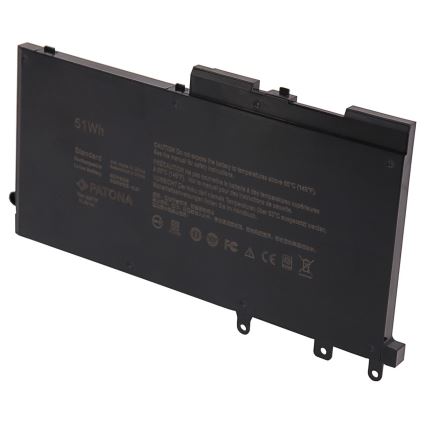 PATONA - Batterie DELL Latitude 5280/5480/5590 4474mAh Li-lon 11,4V 93FTF