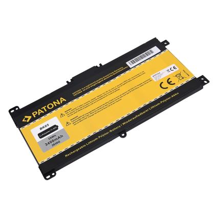 PATONA - Batterie HP Pavilion X360 3400mAh Li-Pol 11,55V BK03XL