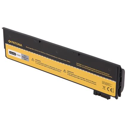 PATONA - Batterie LENOVO Thinkpad T470/T570/61++ 4400mAh Li-lon 10,8V 01AV423