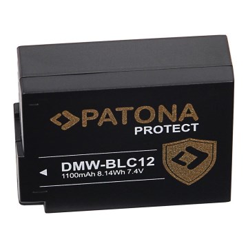 PATONA - Batterie Panasonic DMW-BLC12 E 1100mAh Li-Ion Protect