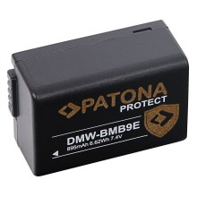 PATONA - Batterie Panasonic DMW-BMB9 895mAh Li-Ion 7,4V Protect