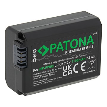 PATONA - Batterie pour Sony NP-FW50 1100 mAh Li-Ion PREMIUM