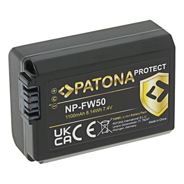 PATONA - Batterie pour Sony NP-FW50 1100 mAh Li-ion Protect