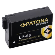 PATONA - Batterij Canon LP-E8/LP-E8+ 1300mAh Li-Ion Protect