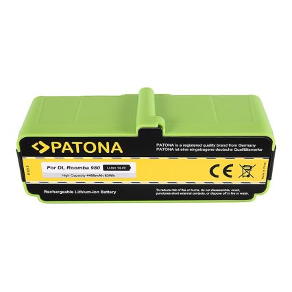 PATONA - Batterij iRobot Roomba 980 5200mAh 14.4V Li-lon