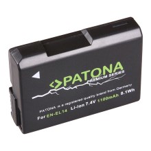 PATONA - Batterij Nikon EN-EL14 1100mAh Li-Ion Premium
