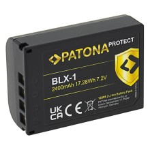 PATONA - Batterij Olympus BLX-1 2400mAh Li-Ion Protect OM-1