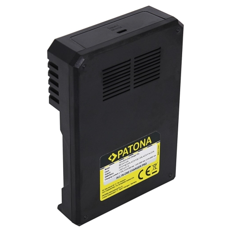 droogte komen handboeien PATONA - Batterij oplader AA/AAA/18650/14500/CR123A | Lumimania