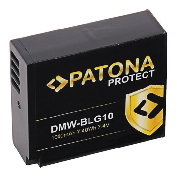 PATONA - Batterij Panasonic DMW-BLG10E 1000mAh Li-Ion Protect