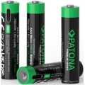 PATONA - LOT 4x Batterie AAA/LR03 Li-Pol 500mAh 1,5V avec USB-C charge