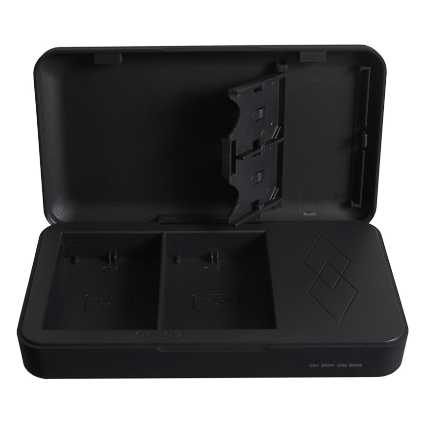 PATONA - Oplader Foto Dual Canon LP-E6/LP-E6N/LP-E6NH met power bank