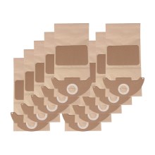 PATONA - Stofzuigerzakken KÄRCHER K2501 / K2601 / K3001 / K2101 / K2301 papier - 10 stuks
