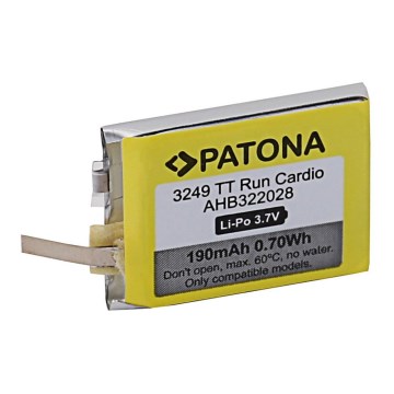 PATONA - TomTom Runner Cardio batterij 190mAh Golfer 1/Multisport