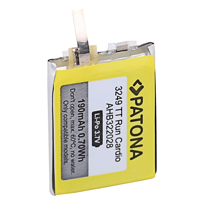PATONA - TomTom Runner Cardio batterij 190mAh Golfer 1/Multisport