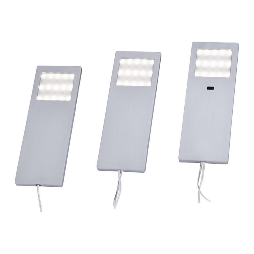 Paul Neuhaus 1121-95-3 - SET 3x LED Meubel Verlichting met Sensor HELENA LED/2W/230V