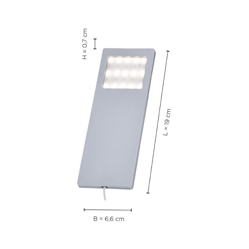 Paul Neuhaus 1121-95-3 - SET 3x LED Meubel Verlichting met Sensor HELENA LED/2W/230V