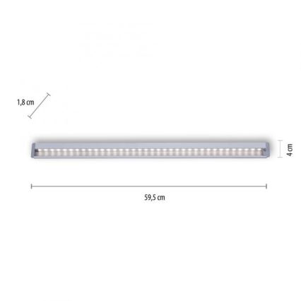Paul Neuhaus 1122-95 - Luminaire sous meuble de cuisine HELENA LED/6W/230V