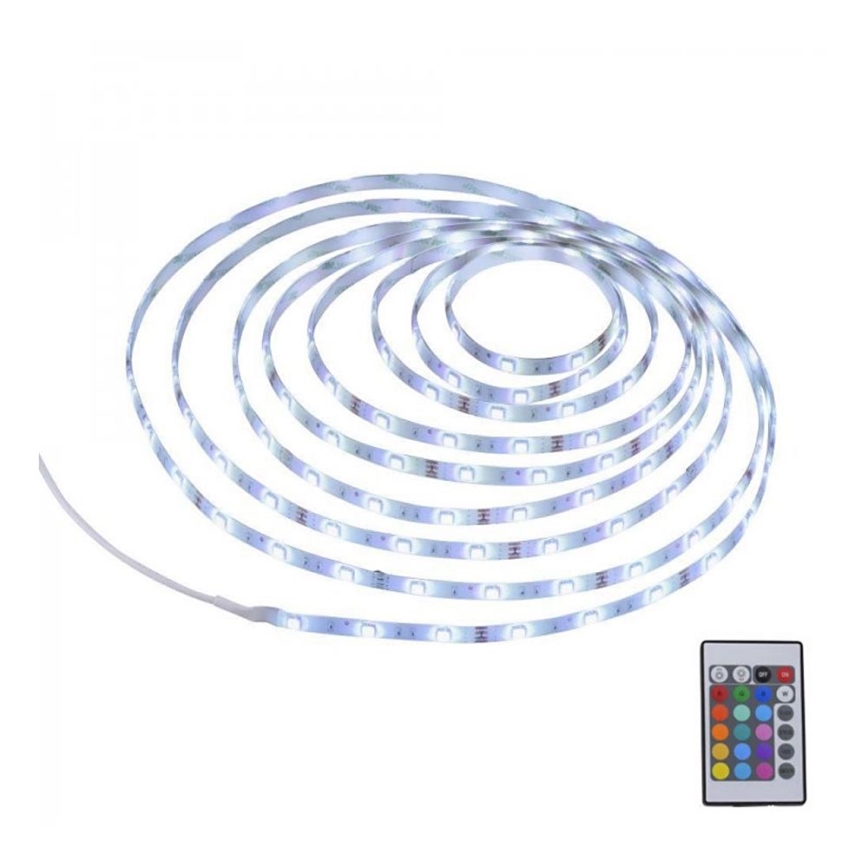 Paul Neuhaus 1205-70 - Dimbare LED RGB Strip TEANIA 10m LED/30W/12/230V +  afstandsbediening