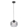 Paul Neuhaus 2005-25 - Hanglamp aan een koord BOLETUS 1xE27/10W/230V diameter 23,5 cm grijs