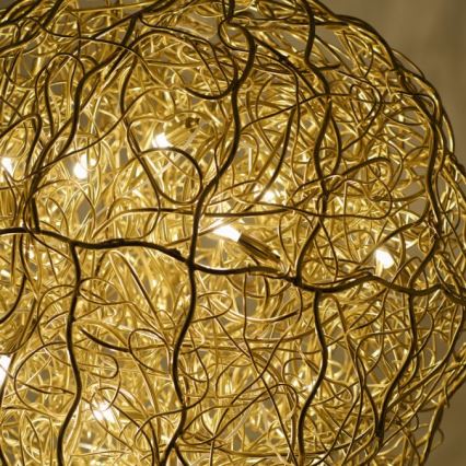 Paul Neuhaus 2019-12 - Hanglamp aan kabel SAREA 15xG9/40W/230V goudkleurig