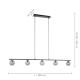 Paul Neuhaus 2026-18 - Suspension filaire LED WIDOW 5xG9/3W/230V