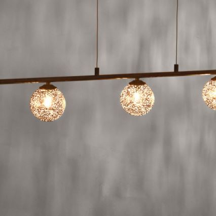 Paul Neuhaus 2040-48 - Suspension avec fil GRETA 5xG9/40W/230V
