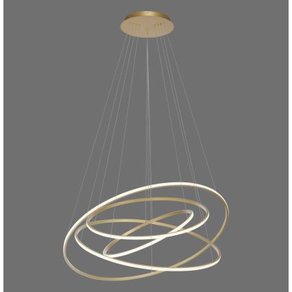 Paul Neuhaus 2124-60 - Dimbare LED hanglamp aan een koord TESSARA LED/97W/230V 2700-5000K + afstandsbediening
