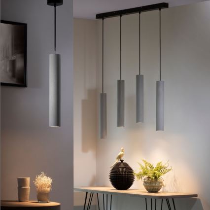 Paul Neuhaus 2201-22 - Hanglamp aan een koord ETON 1xGU10/35W/230V beton