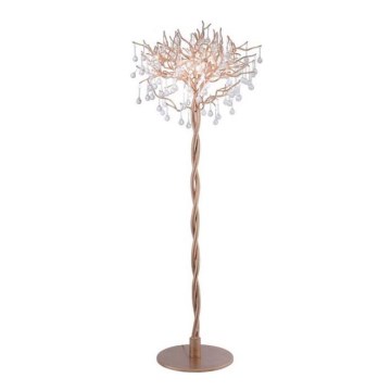 Paul Neuhaus 232-11 - Staande Lamp ICICLE 5xG9/40W/230V koper