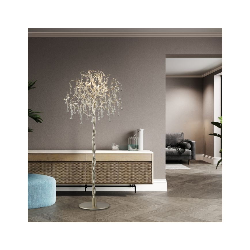 Paul Neuhaus 232-55 - Staande Lamp ICICLE 5xG9/40W230V glanzend chroom