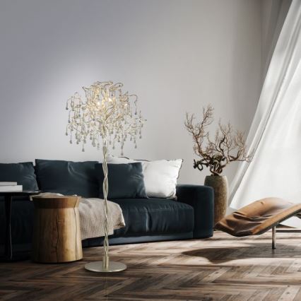 Paul Neuhaus 232-55 - Staande Lamp ICICLE 5xG9/40W230V glanzend chroom
