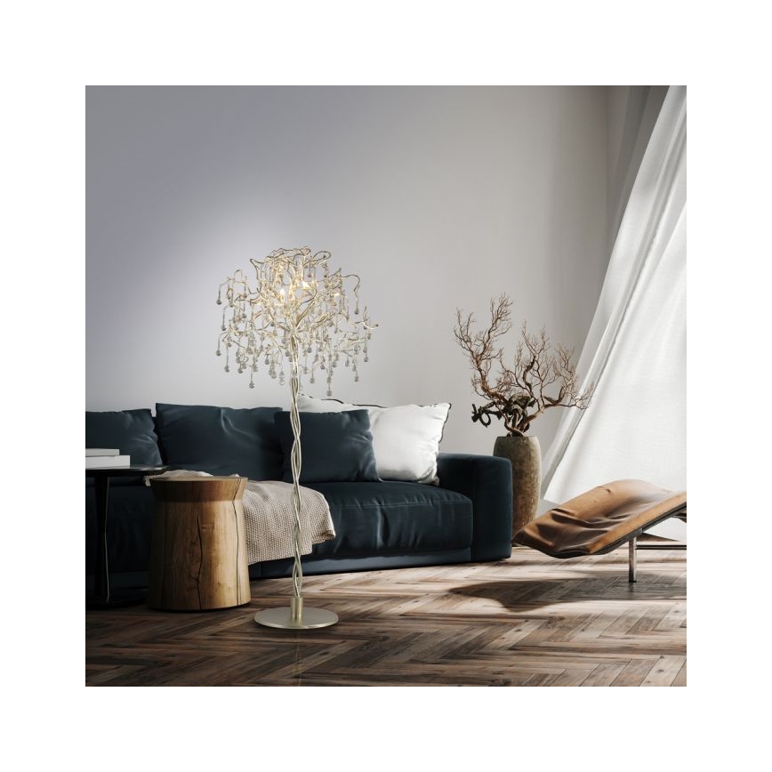 Paul Neuhaus 232-55 - Staande Lamp ICICLE 5xG9/40W230V glanzend chroom
