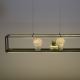 Paul Neuhaus 2441-18 - LED dimbare hanglamp aan een touwtje CONTURA 4xLED/8W/230V