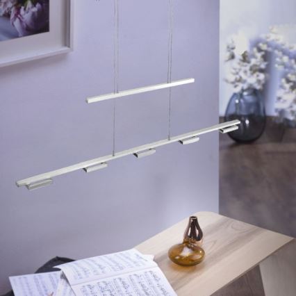 Paul Neuhaus 2446-55 - Dimbare LED Hanglamp aan een koord INIGO 5xLED/4W/230V