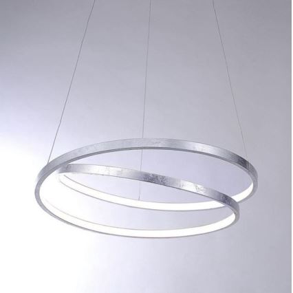 Paul Neuhaus 2472-21 - Dimbare LED hanglamp aan een koord ROMAN LED/30W/230V glanzend chroom
