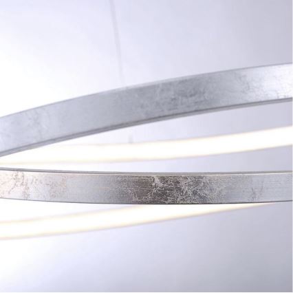 Paul Neuhaus 2472-21 - Dimbare LED hanglamp aan een koord ROMAN LED/30W/230V glanzend chroom