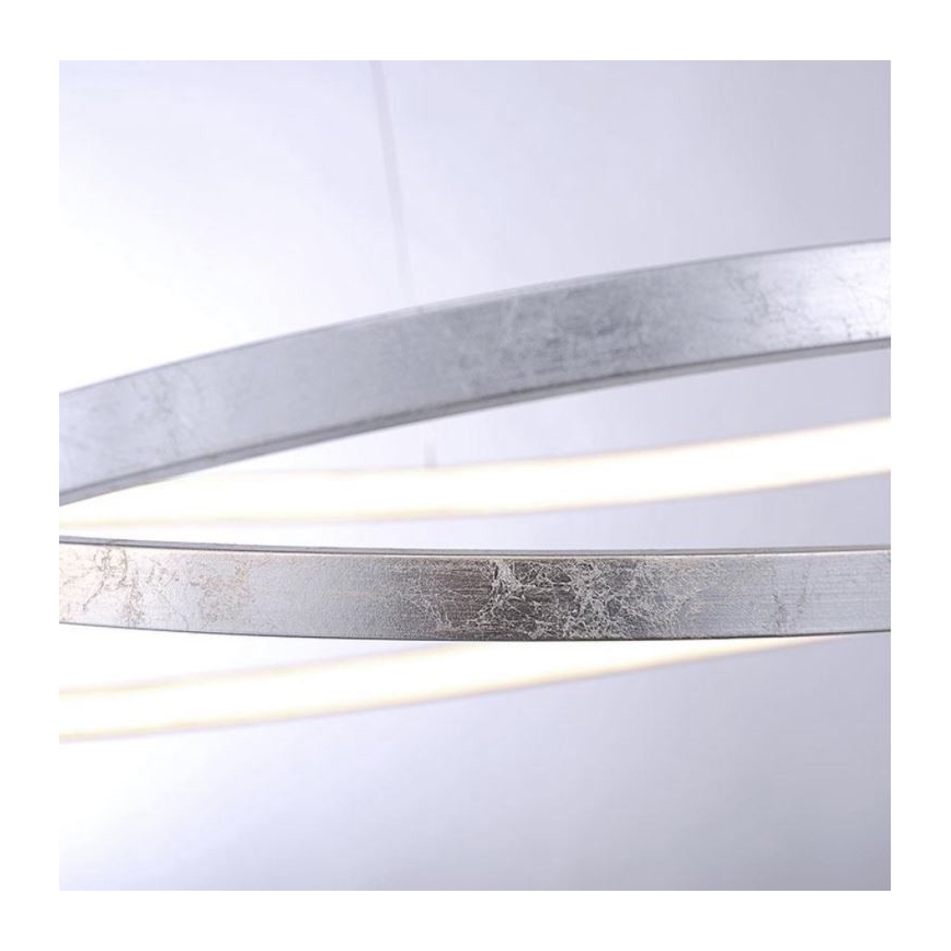 Paul Neuhaus 2472-21 - Dimbare LED hanglamp aan een koord ROMAN LED/30W/230V glanzend chroom
