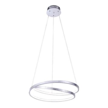 Paul Neuhaus 2472-21 - Dimbare LED hanglamp aan een koord ROMAN LED/30W/230V glanzend chroom